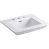 KOHLER Memoirs Stately 24.5 in. Widespread Console Table Sink Basin in White -Bathroom Sinks Sales 0 kohler console sinks k 29999 8 0 64 1000