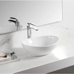 Dyconn 16.14 in. x 13.2 in. Vessel Sink in White -Bathroom Sinks Sales 16 14 x 13 2 dyconn vessel sinks bs021 31 1000