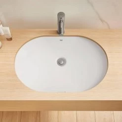 GROHE Essence 24 in. Undermount Bathroom Sink in Alpine White 14 GROHE Essence 24 in. Undermount Bathroom Sink in Alpine White -Bathroom Sinks Sales alpine white grohe undermount bathroom sinks 39673000 66 1000