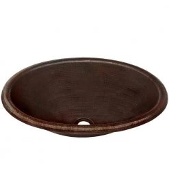 Novatto Cordoba Copper Drop-In Bathroom Sink