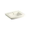 KOHLER Archer 4 in. Vitreous China Pedestal Sink Basin in Biscuit with Overflow Drain 1 KOHLER Archer 4 in. Vitreous China Pedestal Sink Basin in Biscuit with Overflow Drain -Bathroom Sinks Sales biscuit kohler pedestal sinks k 2358 1 96 64 1000