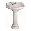 Pegasus Vicki 22 in. Pedestal Combo Bathroom Round Vessel Sink in Bisque 2 Pegasus Vicki 22 in. Pedestal Combo Bathroom Round Vessel Sink in Bisque -Bathroom Sinks Sales bisque pegasus pedestal sinks 3 654bq 64 1000