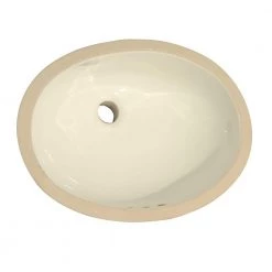 Pegasus Rosa 500 Undermount Bathroom Sink in Bisque