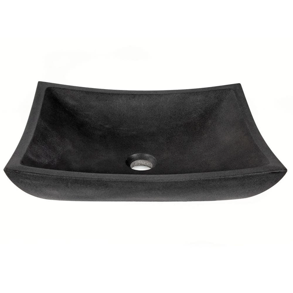 Eden Bath Deep Zen Sink in Lava Stone 7 Eden Bath Deep Zen Sink in Lava Stone - Image 5