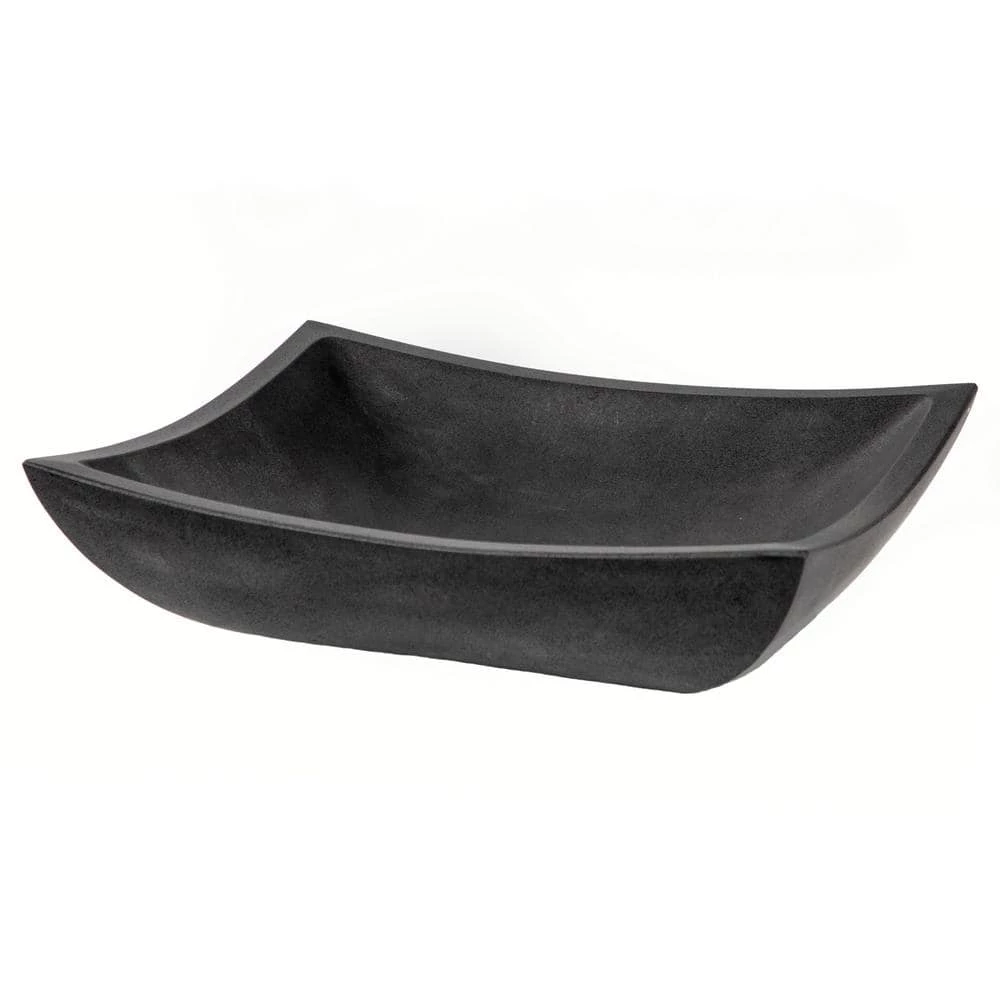 Eden Bath Deep Zen Sink in Lava Stone 4 Eden Bath Deep Zen Sink in Lava Stone - Image 2