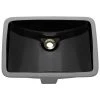 MR Direct Undermount Porcelain Bathroom Sink in Black -Bathroom Sinks Sales black mr direct undermount bathroom sinks u1913 black 64 1000