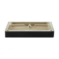 Swiss Madison Carre 36 in. Ceramic Console Sink in Matte Black Basin Black Legs -Bathroom Sinks Sales black swiss madison console sinks sm cs783 a0 1000