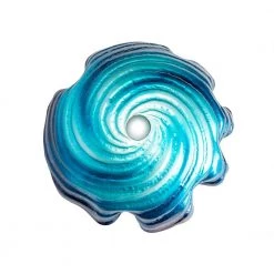 Eden Bath Caribbean Wave Glass Vessel Sink in Blue -Bathroom Sinks Sales blue eden bath vessel sinks eb gs37 fa 1000