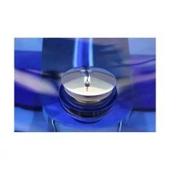 RENOVATORS SUPPLY MANUFACTURING Blue Lotus Glass Wall Mounted Bathroom Sink with Towel Bar Faucet and Drain -Bathroom Sinks Sales blue wall mount sinks 10826 44 1000