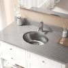 MR Direct Dual-Mount Bathroom Vessel Sink in Stainless Steel -Bathroom Sinks Sales brushed satin mr direct undermount bathroom sinks 1917 64 1000
