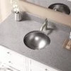 MR Direct Tri-Mount Bathroom Sink in Stainless Steel with Pop-Up Drain in Brushed Nickel 1 MR Direct Tri-Mount Bathroom Sink in Stainless Steel with Pop-Up Drain in Brushed Nickel -Bathroom Sinks Sales brushed satin mr direct undermount bathroom sinks 420 bn ens 64 1000