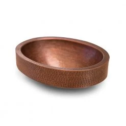 Monarch Abode 17 in. Hand Hammered Skirted Vessel Bathroom Sink in Pure Copper 14 Monarch Abode 17 in. Hand Hammered Skirted Vessel Bathroom Sink in Pure Copper -Bathroom Sinks Sales copper monarch abode vessel sinks 17004 1f 1000
