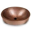 Monarch Abode 17 in. Hand Hammered Skirted Vessel Bathroom Sink in Pure Copper -Bathroom Sinks Sales copper monarch abode vessel sinks 17004 64 1000