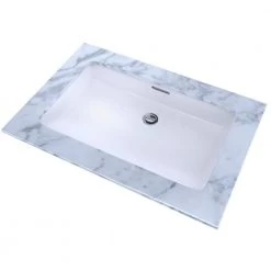 TOTO 21 in. Rectangular Undermount Bathroom Sink with CeFiONtect in Cotton White 7 TOTO 21 in. Rectangular Undermount Bathroom Sink with CeFiONtect in Cotton White -Bathroom Sinks Sales cotton white toto undermount bathroom sinks lt191g 01 31 1000