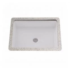 TOTO Atherton 17 in. Rectangular Undermount Bathroom Sink in Cotton White