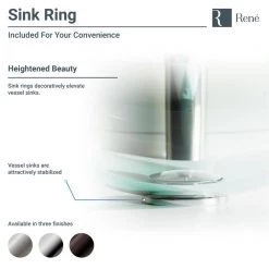 Rene Glass Vessel Sink in Frosted with R9-7001 Faucet and Pop-Up Drain in Brushed Nickel -Bathroom Sinks Sales frosted rene vessel sinks r5 5002 r9 7001 bn c3 1000