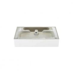 Swiss Madison Claire 24 in. Console Sink White Basin Black Legs -Bathroom Sinks Sales glossy white swiss madison console sinks sm cs771 a0 1000