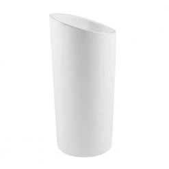 Swiss Madison St. Tropez 1-piece Circular Pedestal Sink in Glossy White -Bathroom Sinks Sales glossy white swiss madison pedestal sinks sm ps310 40 1000