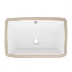 Swiss Madison Voltaire 21 in. Rectangular Undermount Bathroom Sink in Glossy White -Bathroom Sinks Sales glossy white swiss madison undermount bathroom sinks sm um625 a0 1000