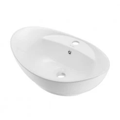 Swiss Madison Ivy 23 in. Oval Ceramic Vessel Sink in White 14 Swiss Madison Ivy 23 in. Oval Ceramic Vessel Sink in White -Bathroom Sinks Sales glossy white swiss madison vessel sinks sm vs211 e1 1000