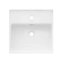 Swiss Madison Claire Compact Ceramic Wall Hung Sink in White -Bathroom Sinks Sales glossy white swiss madison wall mount sinks sm ws319 4f 1000