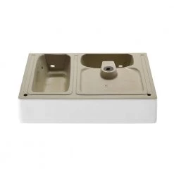 Swiss Madison St. Tropez Vessel Sink in Glossy White -Bathroom Sinks Sales glossy white swiss madison wall mount sinks sm ws322 1d 1000