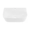 Swiss Madison St. Tropez Ceramic Rectangle Wall Hung Vessel Sink in White 1 Swiss Madison St. Tropez Ceramic Rectangle Wall Hung Vessel Sink in White -Bathroom Sinks Sales glossy white swiss madison wall mount sinks sm ws329 64 1000