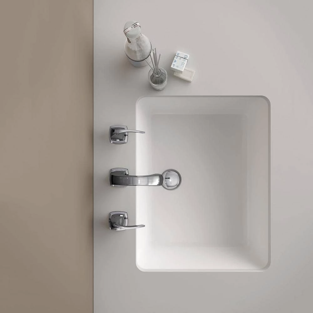 WS Bath Collections Under TP 738 21.9 in. Undermount Bathroom Sink in Glossy White 4 WS Bath Collections Under TP 738 21.9 in. Undermount Bathroom Sink in Glossy White - Image 2