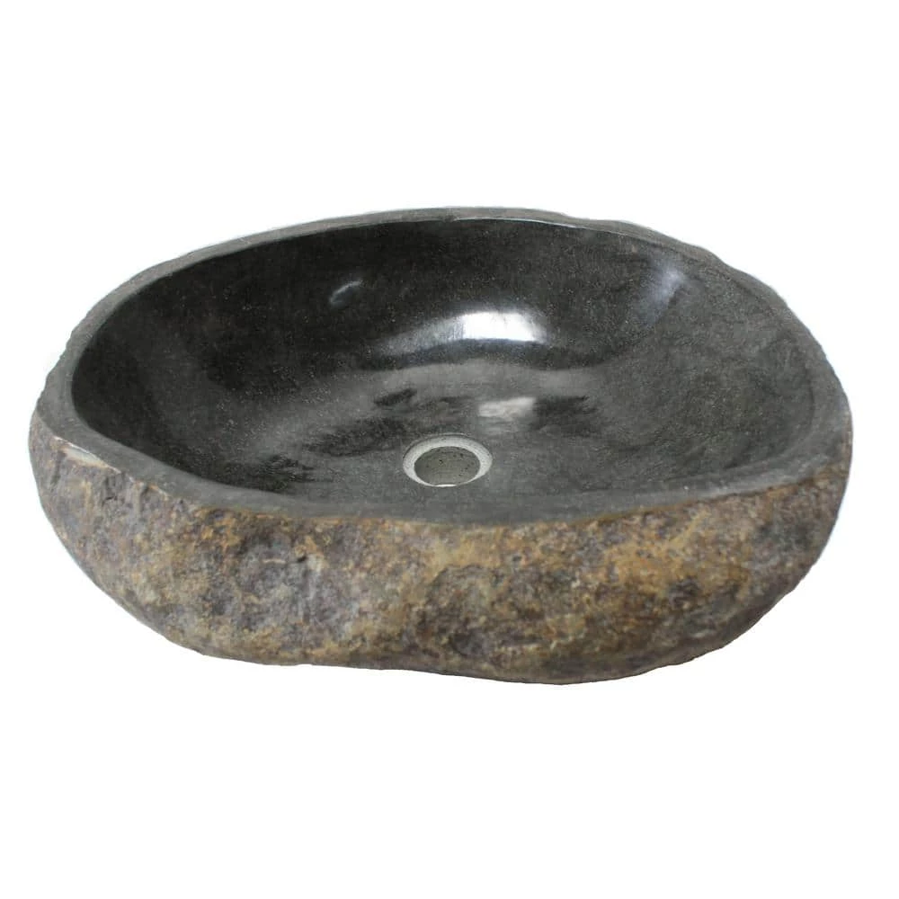 Eden Bath Natural Galet Nobu Boulder Sink with Thin Lip 4 Eden Bath Natural Galet Nobu Boulder Sink with Thin Lip - Image 2