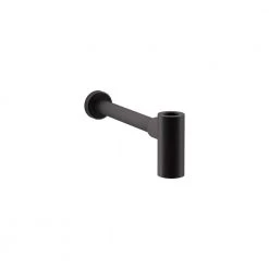 KOHLER Contemporary 1.25 in. Metal Round Bottle Trap in Matte Black
