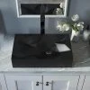 MR Direct Vessel Sink in Matte Black -Bathroom Sinks Sales matte black mr direct vessel sinks v430 mb 64 1000
