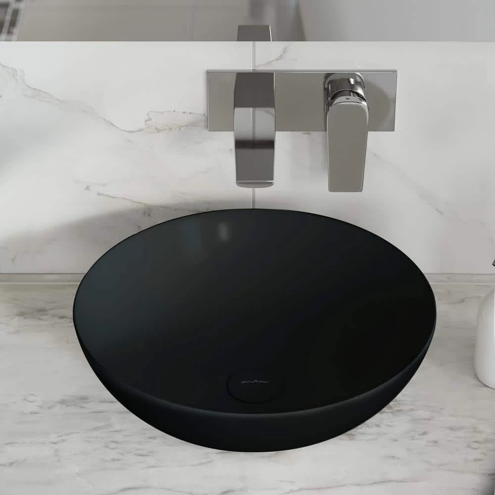 Swiss Madison Classe Vessel Sink in Matte Black 15 Swiss Madison Classe Vessel Sink in Matte Black - Image 13