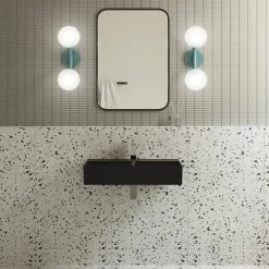 Swiss Madison Claire 22 in. Ceramic Rectangle Wall-Mount Vessel Bathroom Sink in Matte Black -Bathroom Sinks Sales matte black swiss madison wall mount sinks sm ws318mb 1d 1000