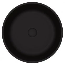 VIGO Matte Shell Modus Glass Round Vessel Bathroom Sink in Black 12 VIGO Matte Shell Modus Glass Round Vessel Bathroom Sink in Black -Bathroom Sinks Sales matte black vigo vessel sinks vg07113 1d 1000