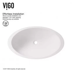 VIGO Matte Stone Wisteria Composite Oval Vessel Bathroom Sink in White 16 VIGO Matte Stone Wisteria Composite Oval Vessel Bathroom Sink in White -Bathroom Sinks Sales matte stone vigo vessel sinks vg04011 1d 1000