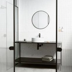 VIGO Matte Stone Bryant Composite Round Vessel Bathroom Sink in White -Bathroom Sinks Sales matte stone vigo vessel sinks vg04019 a0 1000