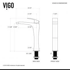 VIGO Matte Stone Dianthus Composite Square Vessel Bathroom Sink in White with Faucet and Pop-Up Drain in Matte Black -Bathroom Sinks Sales matte stone vigo vessel sinks vgt1092mb 31 1000