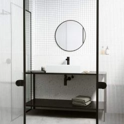 VIGO Matte Stone Montauk Composite Rectangular Vessel Bathroom Sink in White with Niko Faucet and Drain in Matte Black -Bathroom Sinks Sales matte stone vigo vessel sinks vgt2041 40 1000