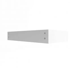 Castellousa Pyramid 35.43 in. Wall Mount Solid Surface Single-Basin Rectangle Bathroom Sink in Matte White -Bathroom Sinks Sales matte white castellousa wall mount sinks cb gm 2053 36 4f 1000