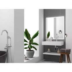 Castellousa Juniper 30 in. Wall Mounted Solid Surface Right Side Basin Rectangle Non Vessel Bathroom Sink in Matte White -Bathroom Sinks Sales matte white castellousa wall mount sinks cb gm 2056 30 r 31 1000
