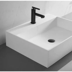 SERENE VALLEY 26 in. Wall-Mount or Countertop Install, Bathroom Sink with Single Faucet Hole in Matte White -Bathroom Sinks Sales matte white serene valley wall mount sinks svws601 26wh 66 1000