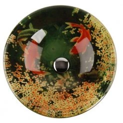 Fontaine Koi and Lilies Glass Vessel Sink -Bathroom Sinks Sales multi green yellow orange fontaine vessel sinks fsa vs psz003d a0 1000