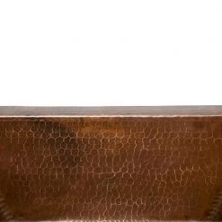 Premier Copper Products Under-Counter Rectangle Hammered Copper Bathroom Sink in Oil Rubbed Bronze -Bathroom Sinks Sales oil rubbed bronze premier copper products undermount bathroom sinks lrecdb 4f 1000