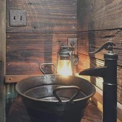 Premier Copper Products Oval Bucket Hammered Copper Vessel Sink with Handles in Oil Rubbed Bronze -Bathroom Sinks Sales oil rubbed bronze premier copper products vessel sinks vob16db 1f 1000