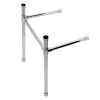 Kingston Brass Dreyfuss Stainless Steel Console Sink Legs in Polished Chrome -Bathroom Sinks Sales polished chrome kingston brass console sinks hvpb2218331 64 1000
