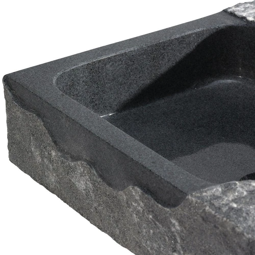 Unbranded Jaki Vessel Sink in Artistic Black 6 Unbranded Jaki Vessel Sink in Artistic Black - Image 4