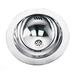 Yosemite Home Decor Drop-in 20G Stainless Double Layer Tank Self-Rimming Bathroom Sink in Satin