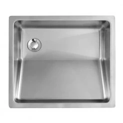 Karran 17.25 in. Bathroom Sink in Stainless Steel
