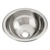 STERLING Drop-in Round Bathroom Sink in Stainless Steel -Bathroom Sinks Sales stainless steel sterling drop in bathroom sinks 1411 0 64 1000