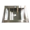 Unbranded Hardy 16.5 in. Undermount Bathroom Sink in Stainless Steel 1 Unbranded Hardy 16.5 in. Undermount Bathroom Sink in Stainless Steel -Bathroom Sinks Sales stainless steel undermount bathroom sinks hmbr2116 64 1000
